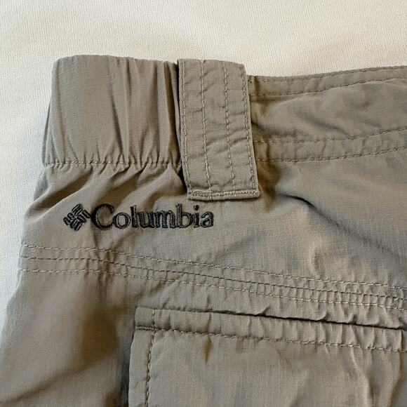 Columbia Convertible Pants Mens 40 x 30 Khaki Cargo Omni Shade Nylon Outdoor - Picture 13 of 16